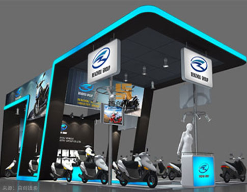 本州車業(yè) 廣州展會展位設計