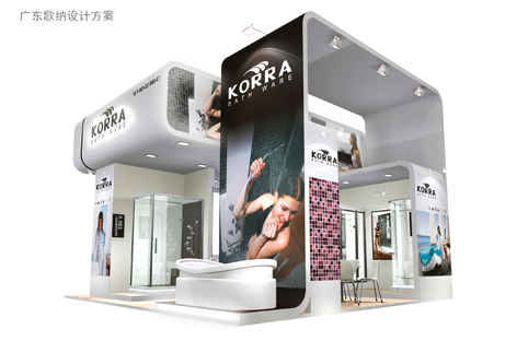 廣東歌納 展廳展位設(shè)計搭建(圖1)