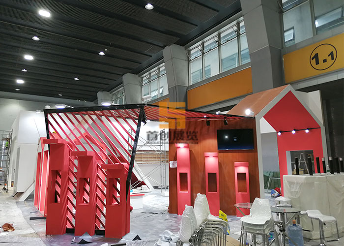 九萬里 展臺(tái)搭建(圖4)