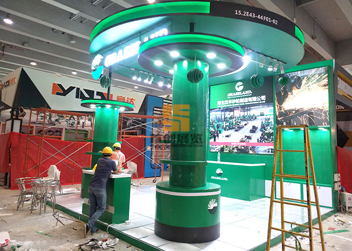 雙羊砂輪制造 廣交會展覽設(shè)計(jì)(圖3)